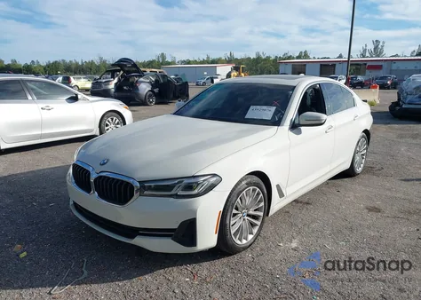 2022 BMW 530 I из США, поврежденный, VIN WBA53BH07NCK00096